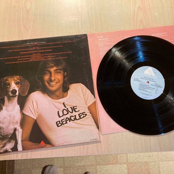 BARRY MANILOW Tryin' To Get the Feeling LP 1975 vinyl record - Picture 2 of 2